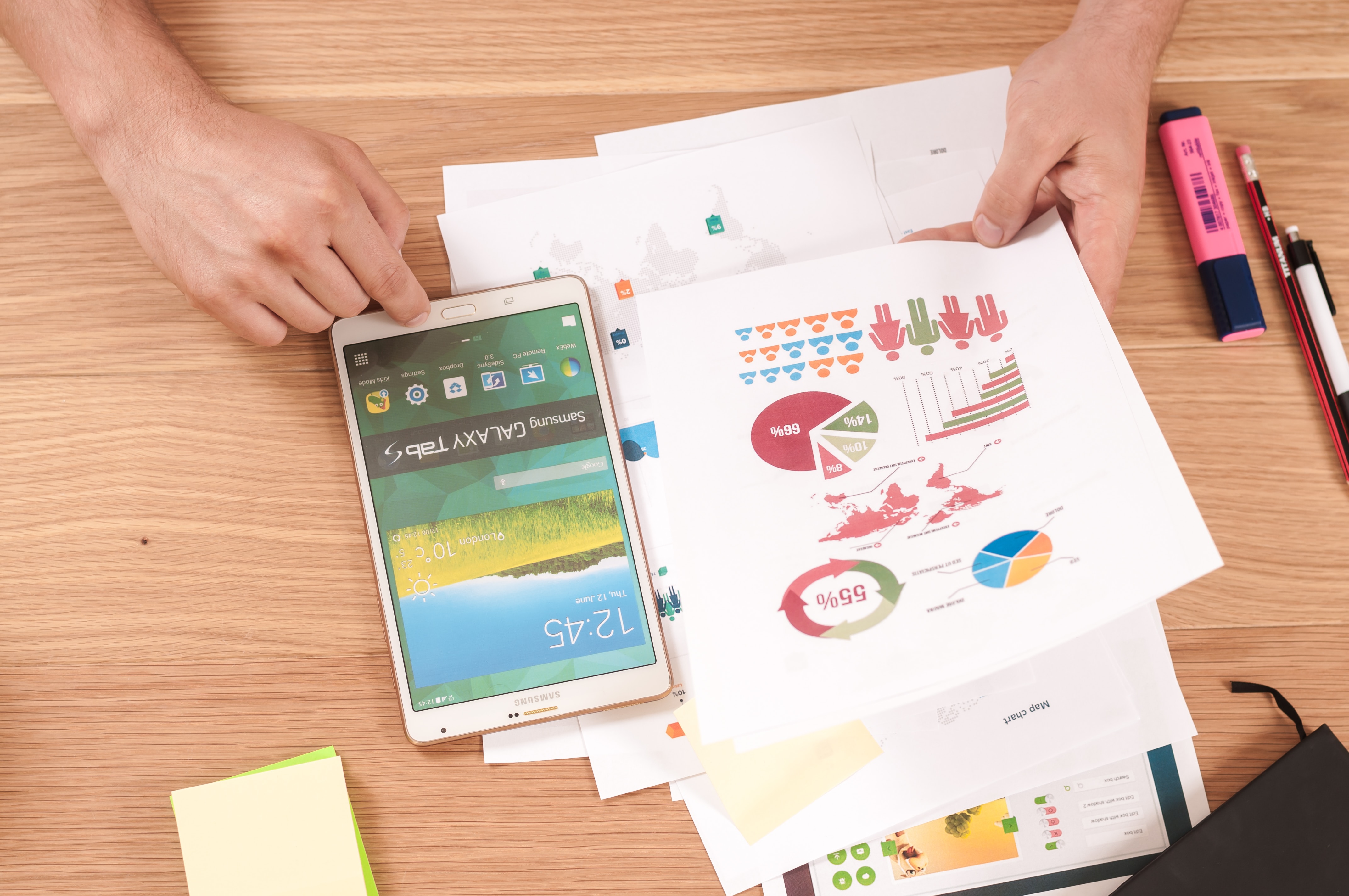 Marketing planning workspace