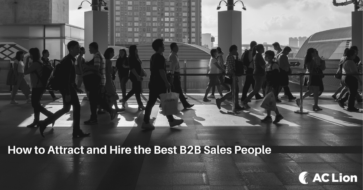 How B2b companies attract or vet sales people (2) (1)